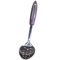 SLIQUE Kitchen Utensil Cooking Tools Serving Spoons Turner Ladle Skimmer Purple Handle