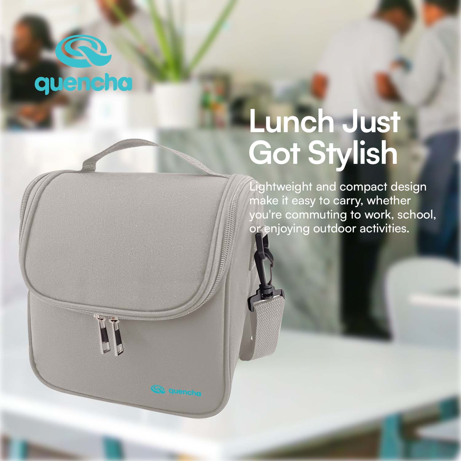 Quencha Insulated Lunch Bag for Adult