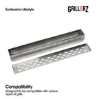 SLIQUE Grillierz Stainless Steel Grill Humidifier With Moisture Control & Flavor Enhancement