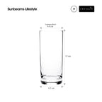 CRYSALIS Highball Glass Set of 2