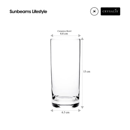 CRYSALIS Highball Glass Set of 2