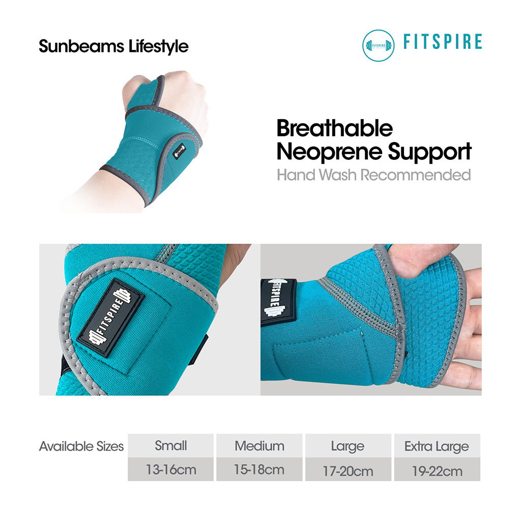 FITSPIRE Wrist Support 70% Neoprene | 30% Nylon Exercise