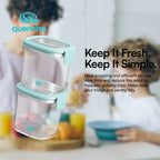 Quencha Kids Food Storage Container Set BPA Free Leak Proof Stackable Lunch Box Food Keeper
