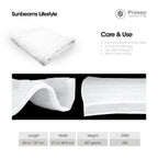 Primeo 100% Cotton Bath Towel - Popcorn Weave Collection Towels