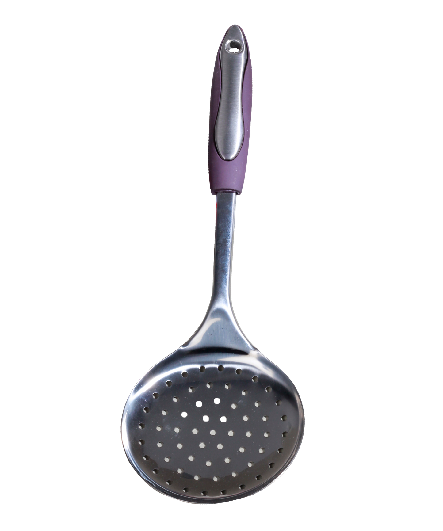 SLIQUE Kitchen Utensil Cooking Tools Serving Spoons Turner Ladle Skimmer Purple Handle