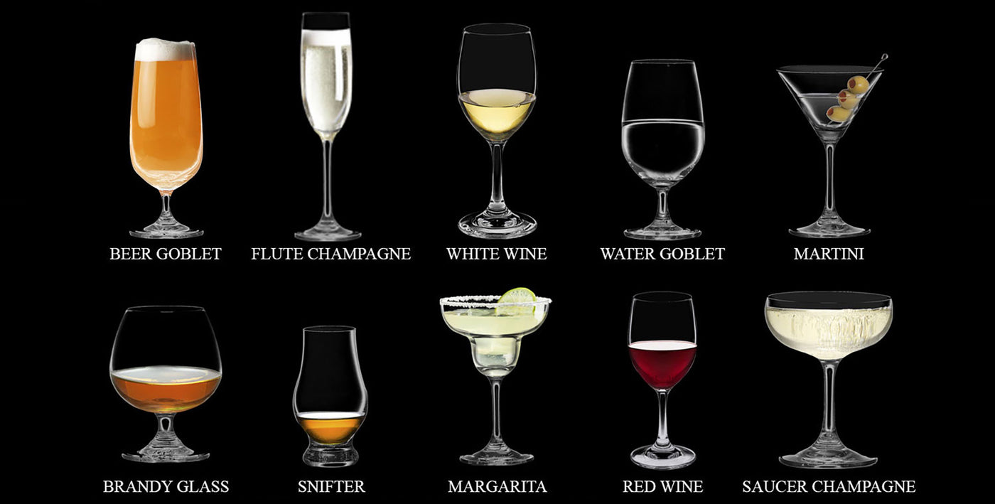 CRYSALIS Premium Lead Free Crystal Stemware Saucer Champagne Cocktail Glass 220ml Set of 2