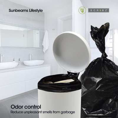 Scrubz Trash bag 30pcs Premium Polypropylene Made of high-quality materials that can be hold medium to heavy waste