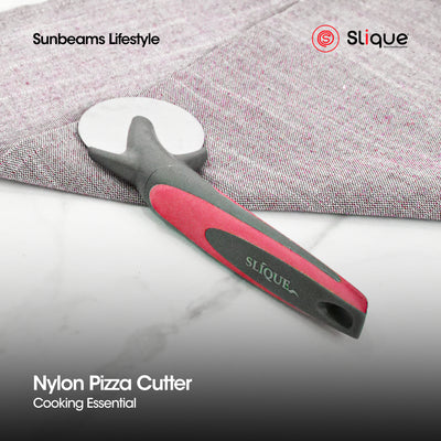 SLIQUE Nylon Kitchen Gadget Pizza Turner | Pizza Cutter | Ice Cream Scoop | Peeler | Cheese Slicer | Bottle Opener | Grater Kitchen Baking Cooking Essentials - Colored Tools
