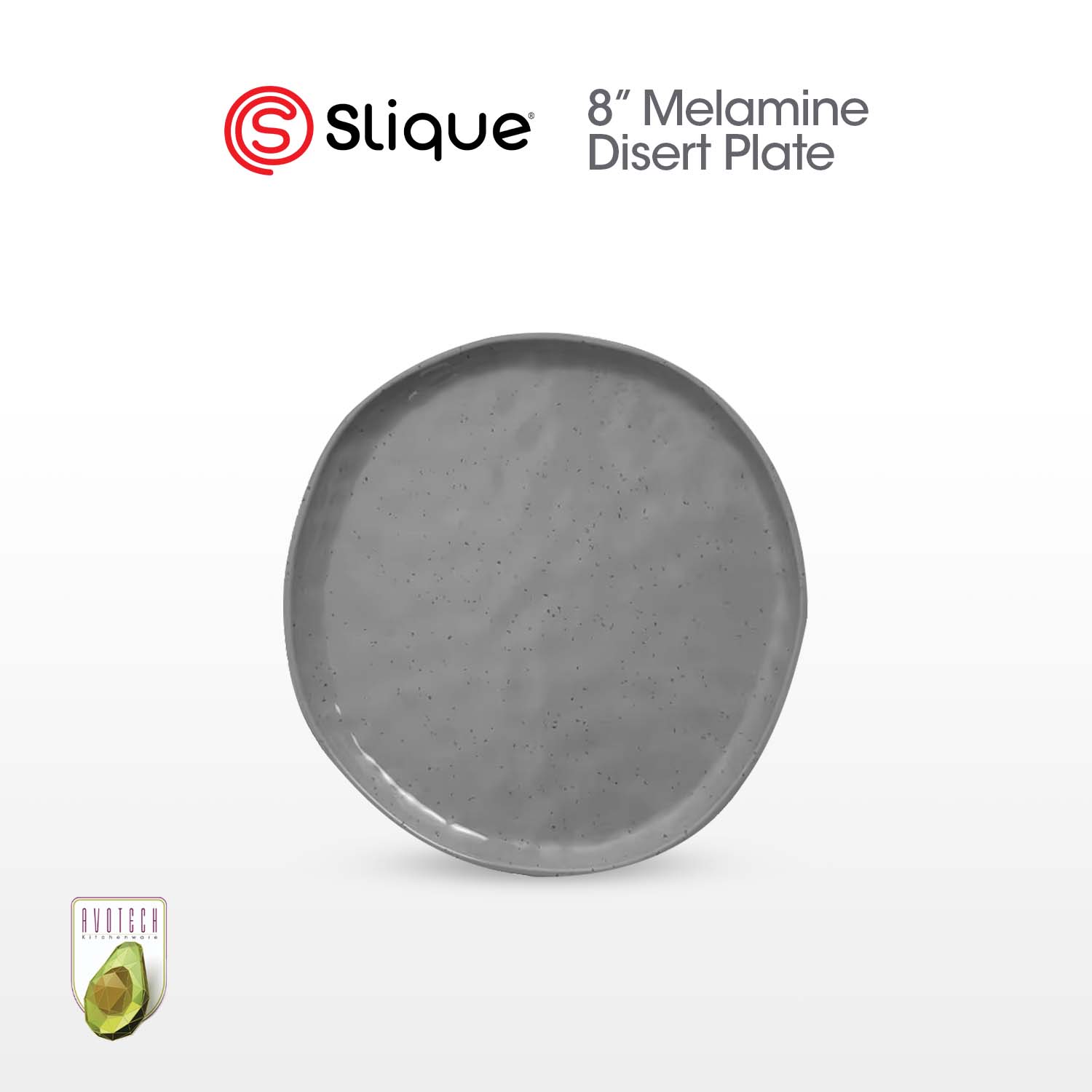 Slique Avotech Melamine Dinnerware Collection – Plates, Bowls, Tumblers & Spoon | Durable, Lightweight, BPA-Free