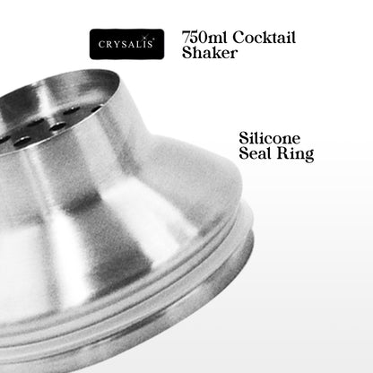 750ml CRYSALIS Double wall Cocktail Shaker