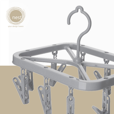 NEST DESIGN LAB Premium 10 Clips Hanger Amazing Gift Idea For Any Occasion!