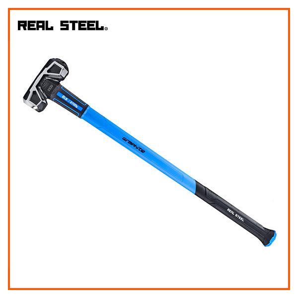REALSTEEL Sledge Hammer Jacketed Graphite, Cross Striking Head