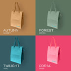 Quencha Thermal Lunch Bag High Capacity Insulated Food Briefcase Multi-Compartment Leakproof