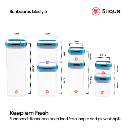 SLIQUE Storage Jar [Set of 7]