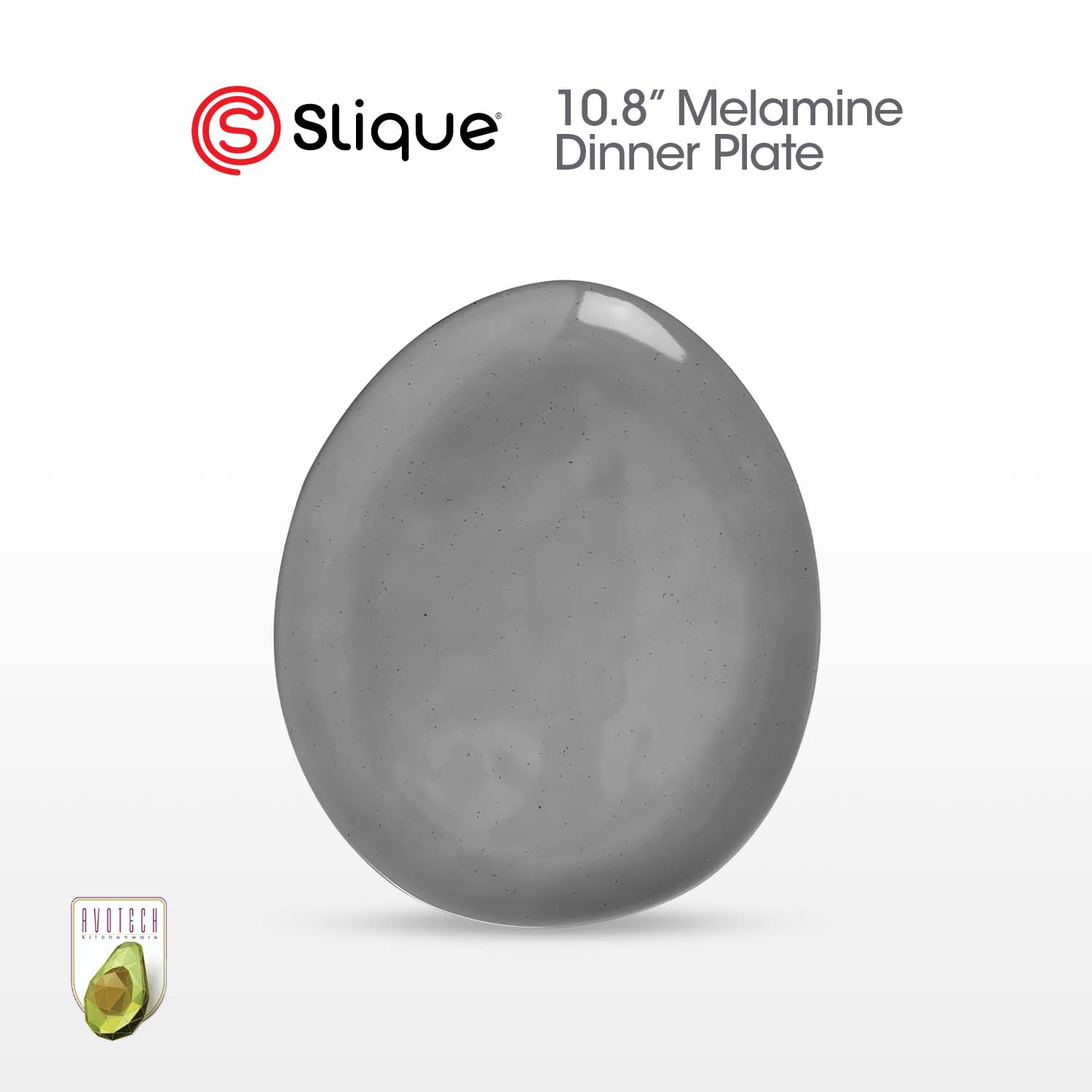 Slique Avotech Melamine Dinnerware Collection – Plates, Bowls, Tumblers & Spoon | Durable, Lightweight, BPA-Free