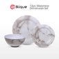 SLIQUE Premium Marble Dinnerware Set of 12