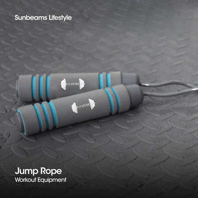 FITSPIRE Premium PP | PVC | Foam Jump Rope 275cm x 5mm | Exercise | Fitness | Home Gym | Workout Equipment | Yoga Amazing Gift Idea For Any Occasion!