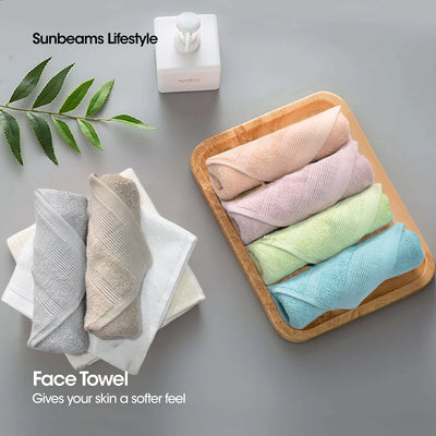 PRIMEO Premium 100% Ring Spun Carded Cotton Double Pile Face Towel 540gsm Soft High Absorbent Amazing Gift Idea For Any Occasion!