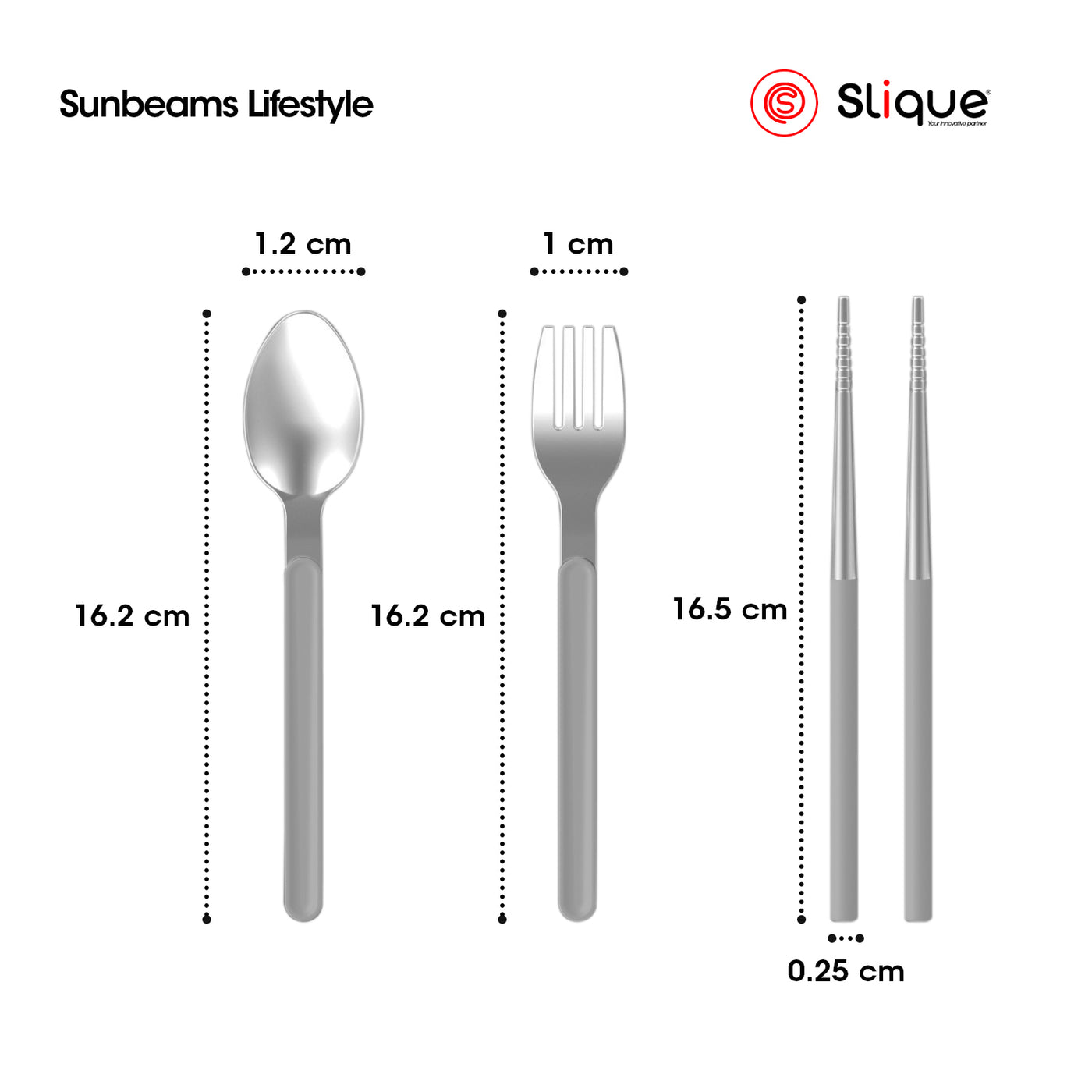SLIQUE Cutlery Travel Set