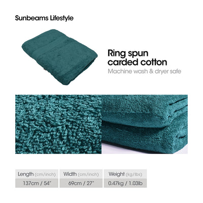 INFINITE by PRIMEO Bath Towel Premium Ring Spun Carded 100% Cotton 500gsm