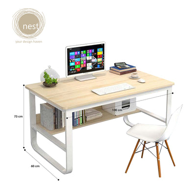 NEST DESIGN LAB Premium Working Desk - Maple