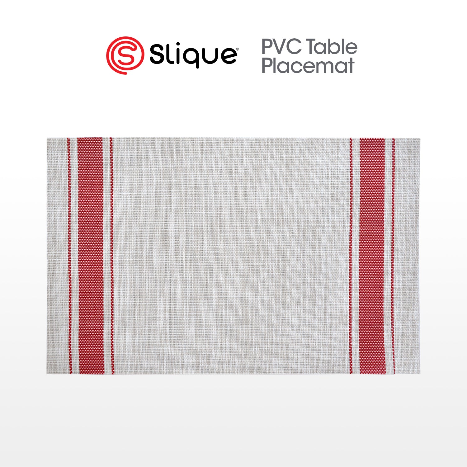 Slique Placemat PVC Woven Dining Table Mat 45x30cm (Collection 2)