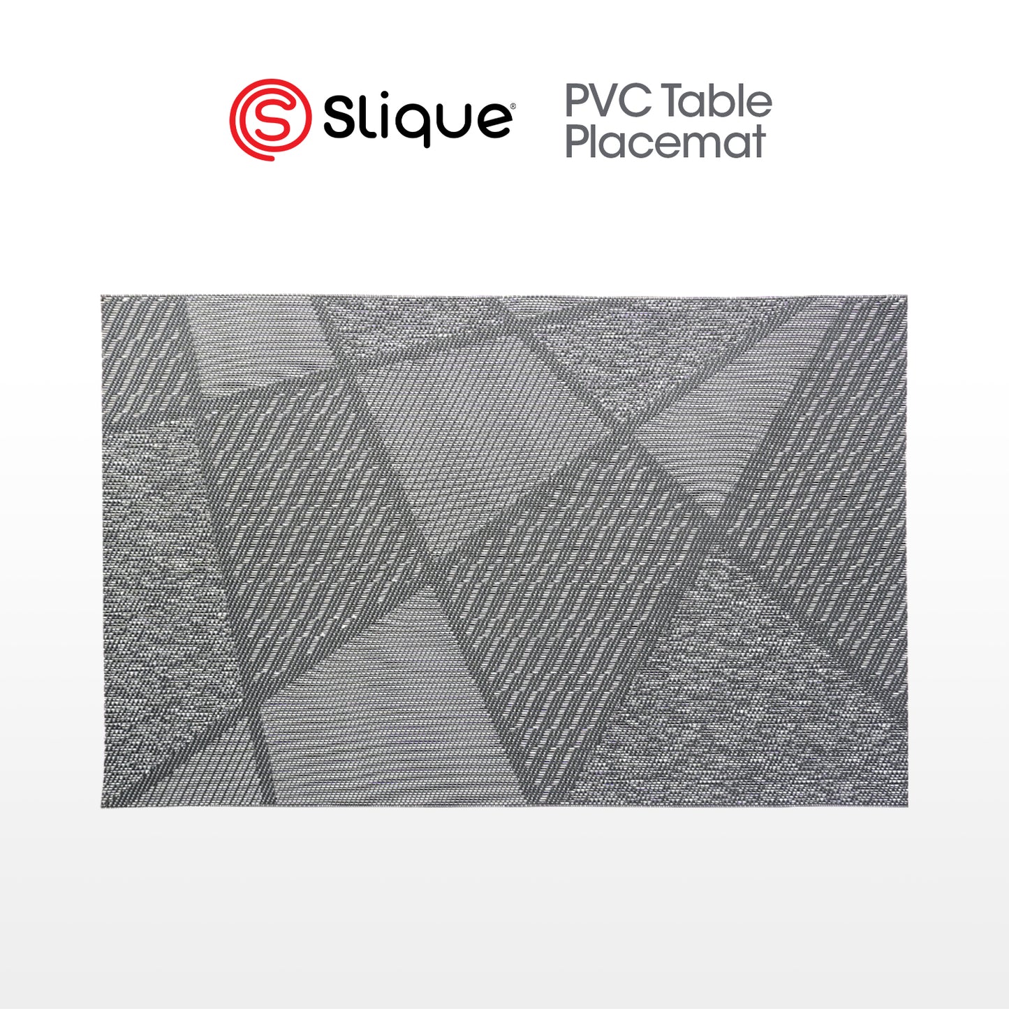 Slique Placemat PVC Woven Dining Table Mat 45x30cm
