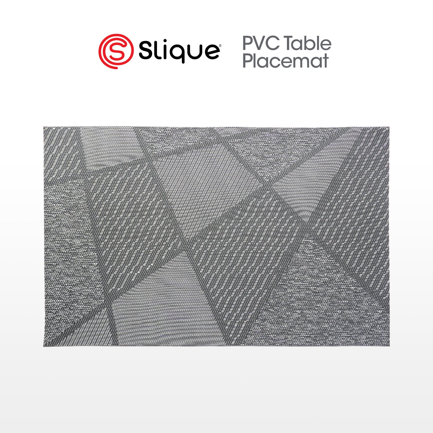 Slique Placemat PVC Woven Dining Table Mat 45x30cm