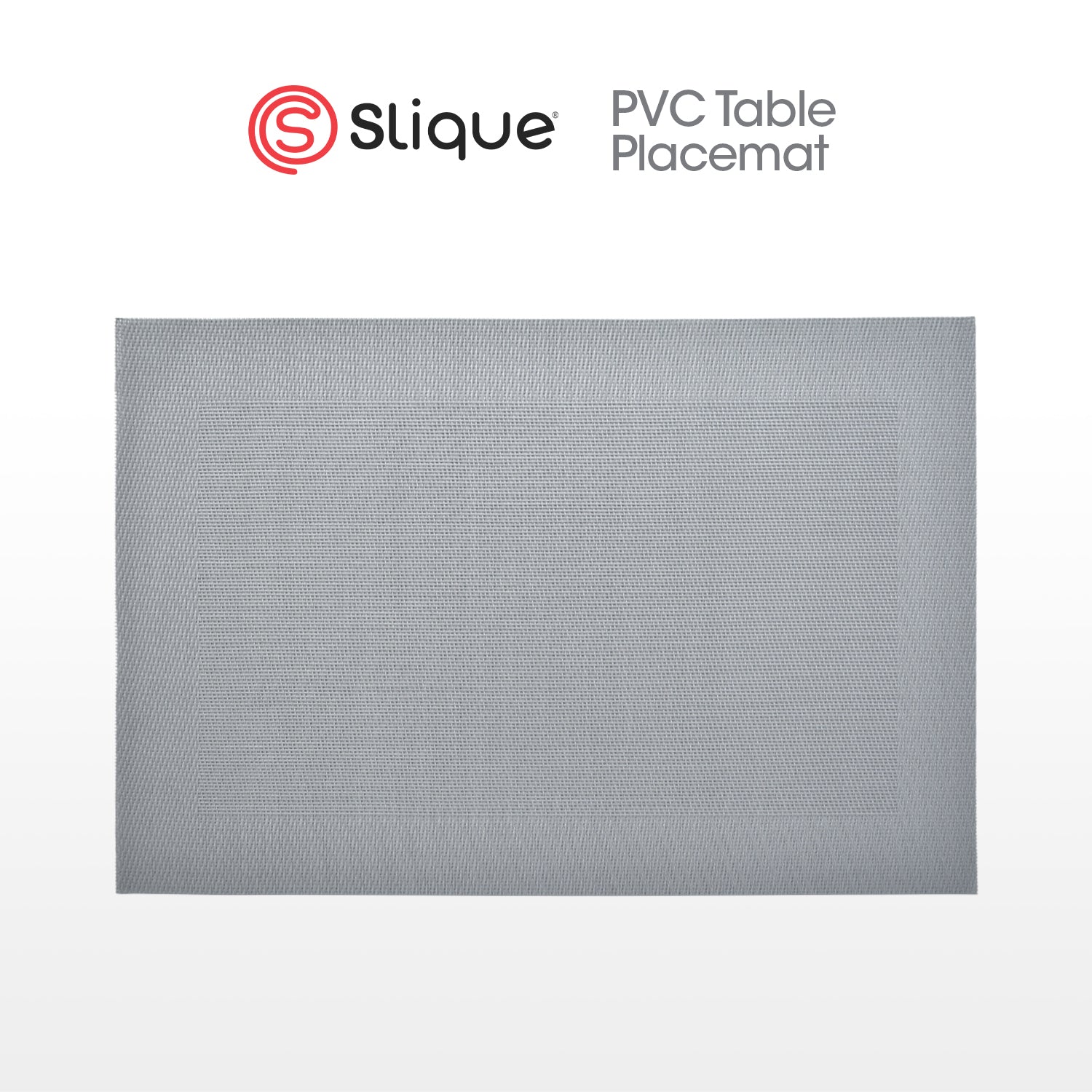 Slique Placemat PVC Woven Dining Table Mat 45x30cm (Collection 2)