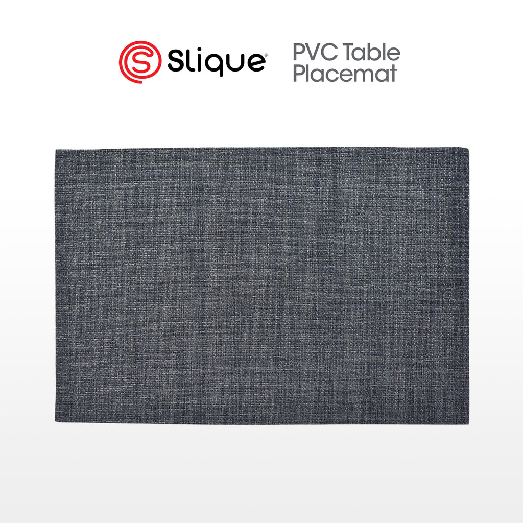 Slique Placemat PVC Woven Dining Table Mat 45x30cm (Collection 2)