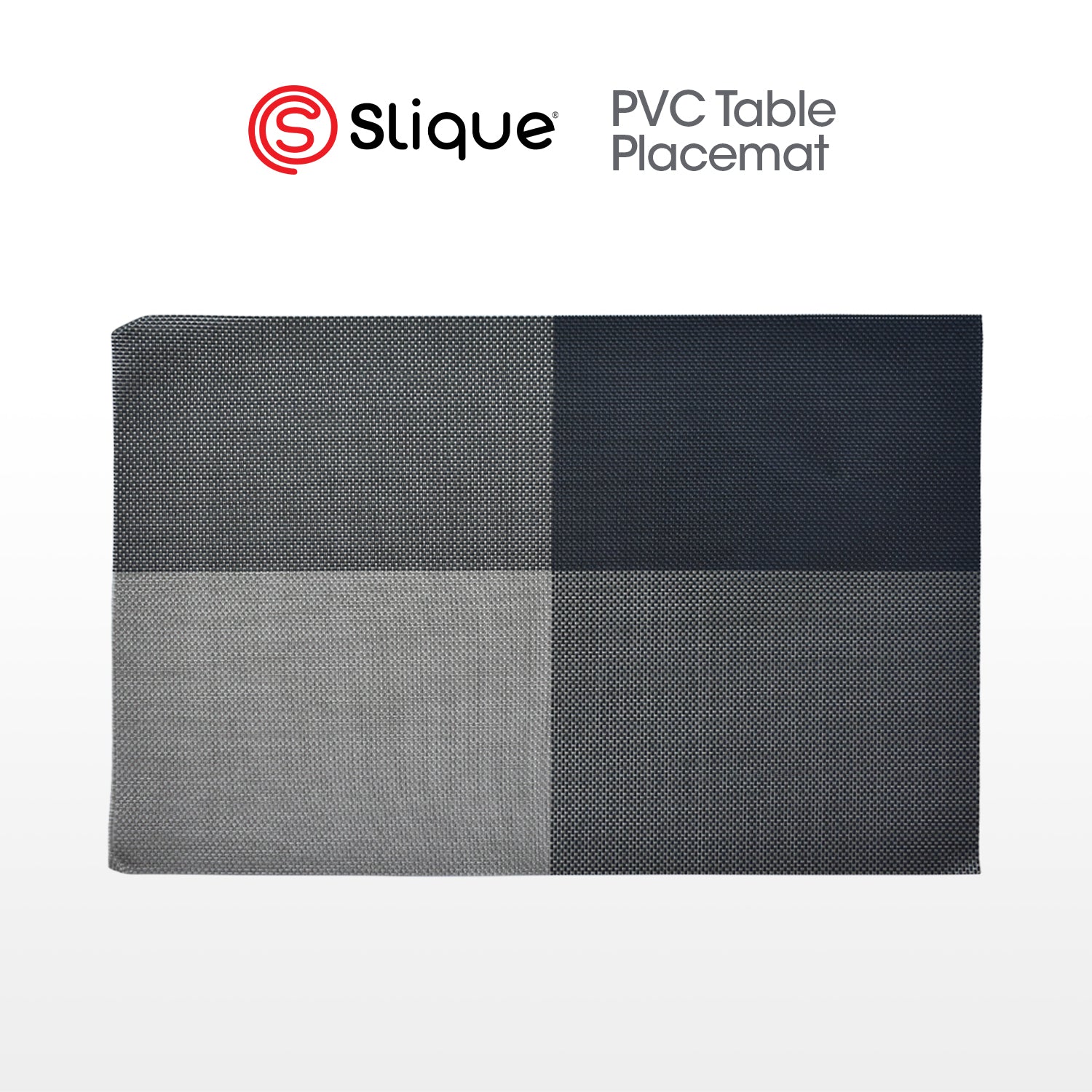 Slique Placemat PVC Woven Dining Table Mat 45x30cm (Collection 2)