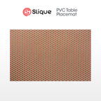 Slique Placemat PVC Woven Dining Table Mat 45x30cm