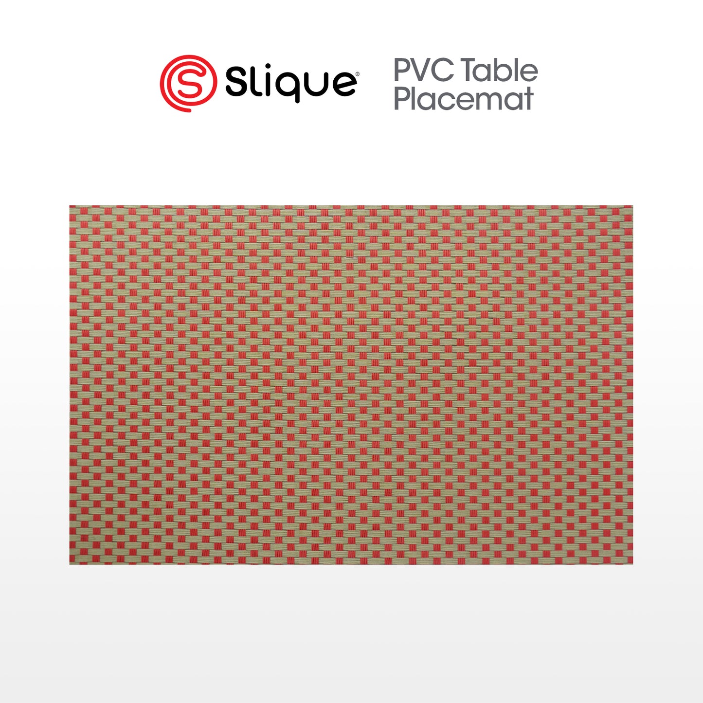 Slique Placemat PVC Woven Dining Table Mat 45x30cm