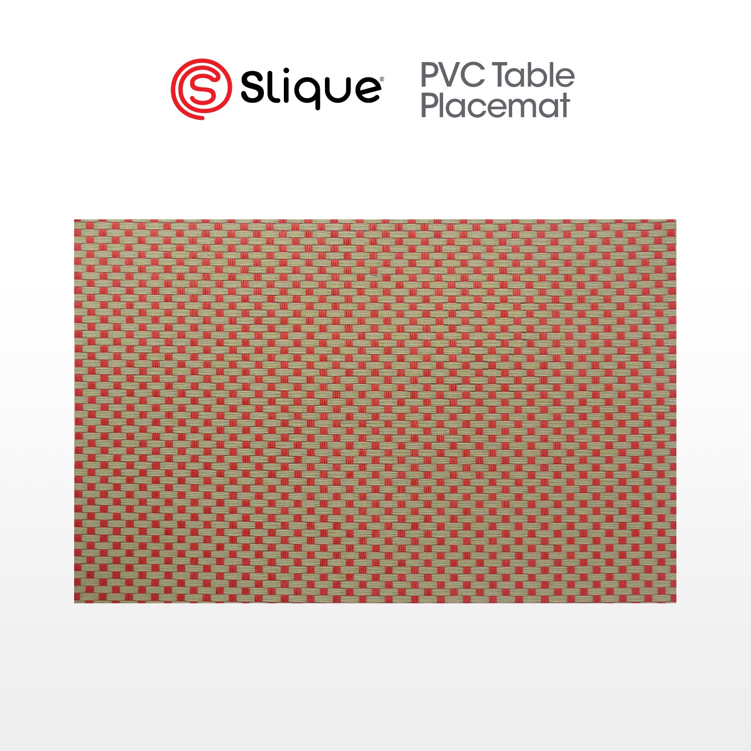 Slique Placemat PVC Woven Dining Table Mat 45x30cm