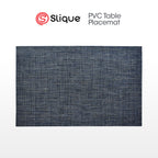 Slique Placemat PVC Woven Dining Table Mat 45x30cm (Collection 2)