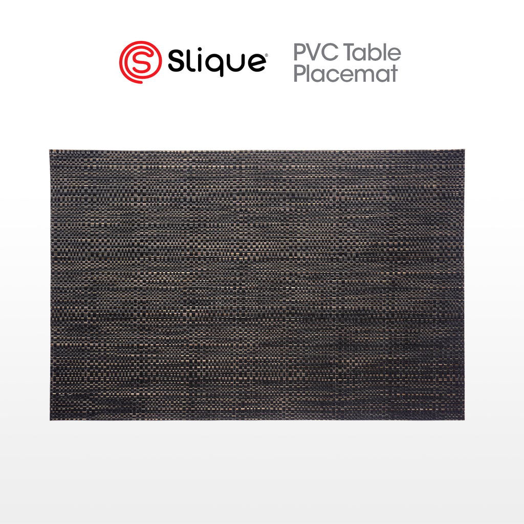 Slique Placemat PVC Woven Dining Table Mat 45x30cm