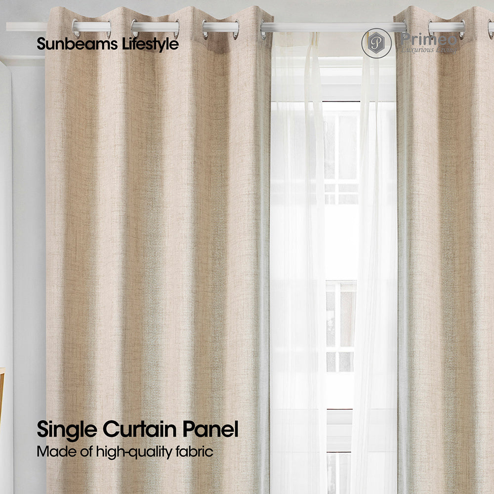 PRIMEO Window Curtain 140x213 cm Made of Polyester Perfect for Living Room, Bedroom and Study Room