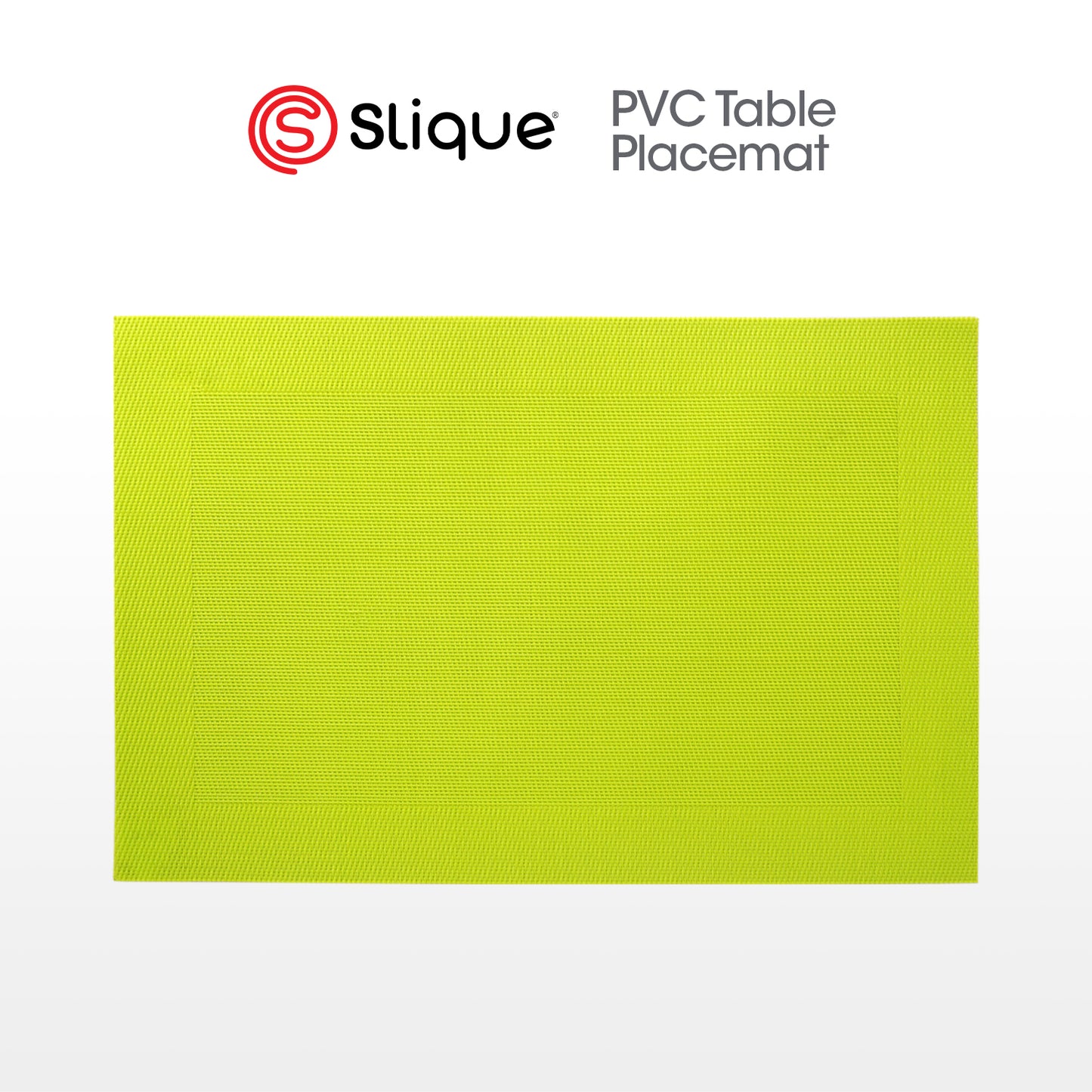 Slique Placemat PVC Woven Dining Table Mat 45x30cm