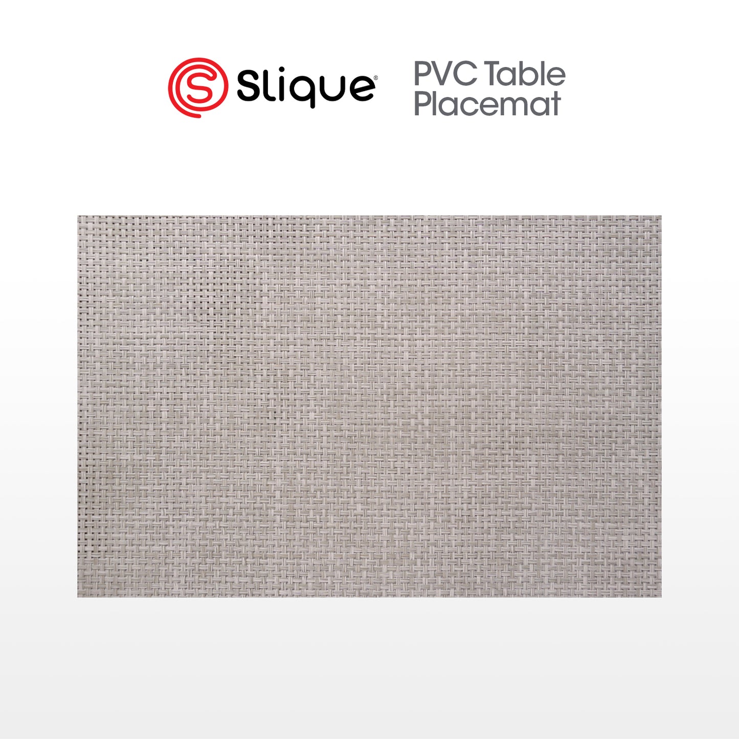 Slique Placemat PVC Woven Dining Table Mat 45x30cm