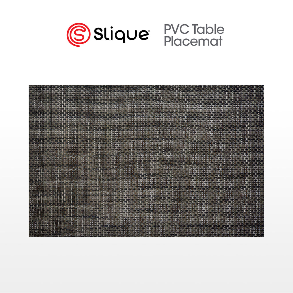 Slique Placemat PVC Woven Dining Table Mat 45x30cm (Collection 2)