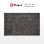 Slique Placemat PVC Woven Dining Table Mat 45x30cm (Collection 2)