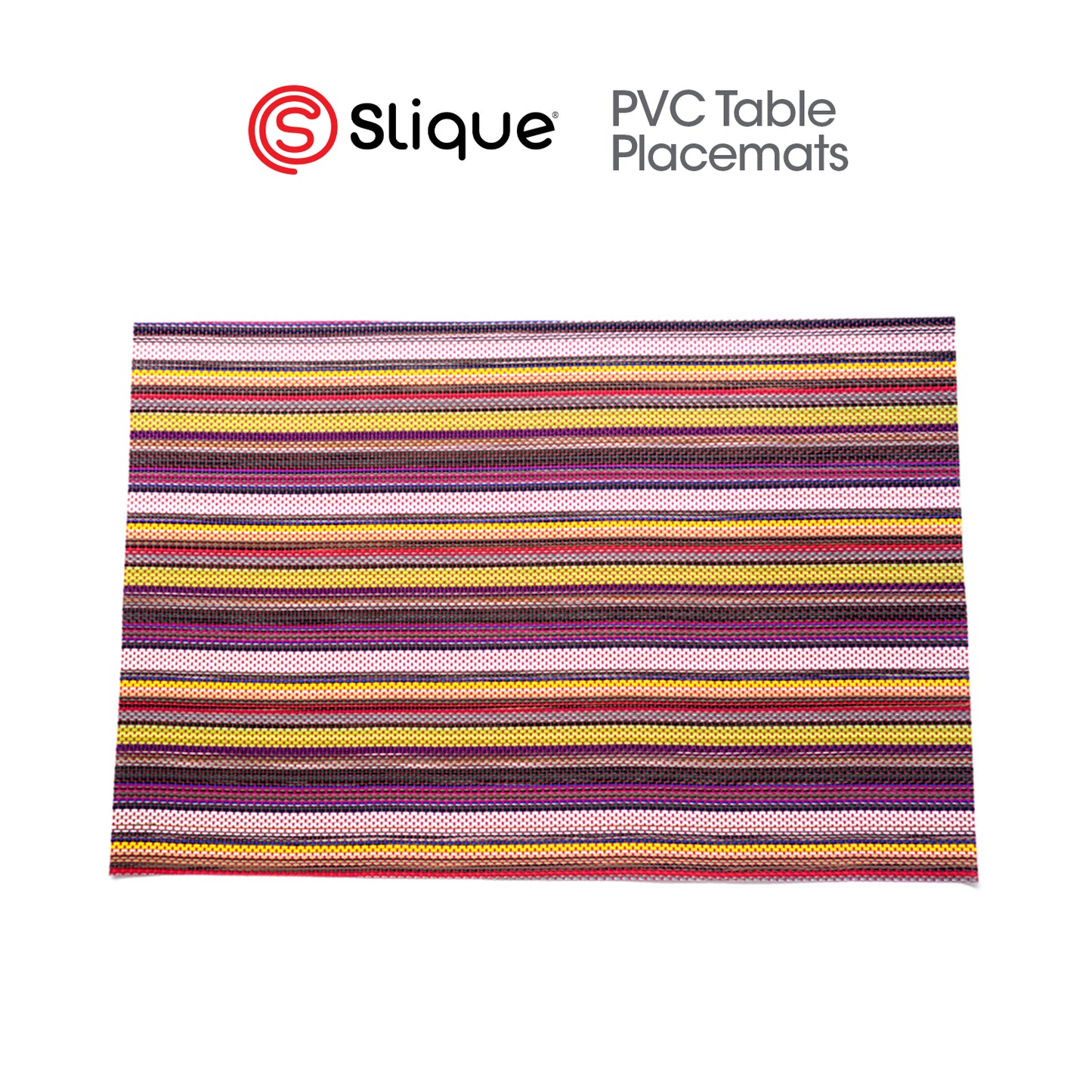 Slique Placemat PVC Woven Dining Table Mat 45x30cm