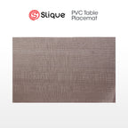 Slique Placemat PVC Woven Dining Table Mat 45x30cm
