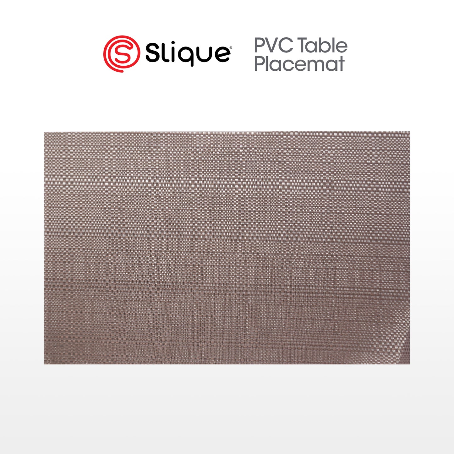 Slique Placemat PVC Woven Dining Table Mat 45x30cm
