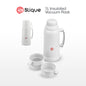 SLIQUE Insulated Vacuum Flask w/ 2 Cups 1L/1.8L