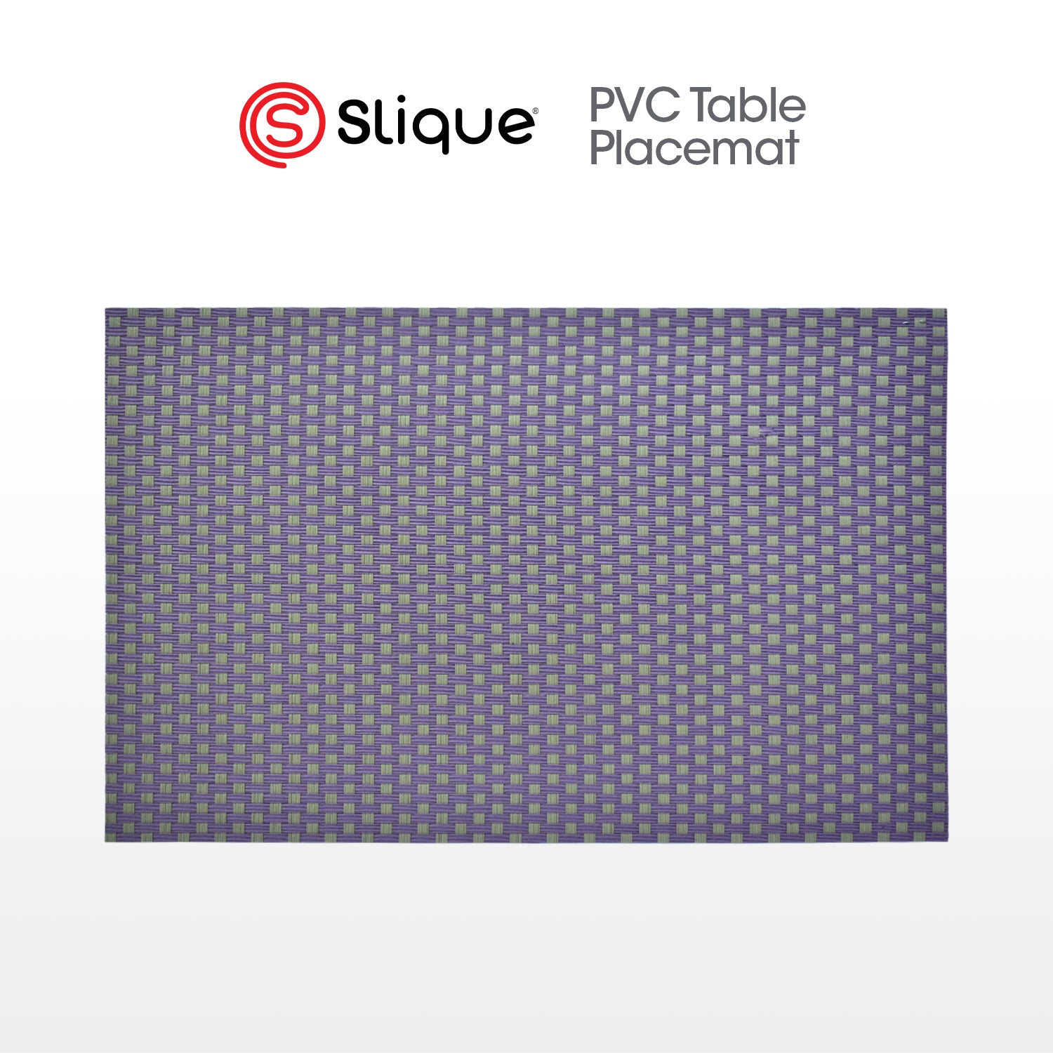 Slique Placemat PVC Woven Dining Table Mat 45x30cm (Collection 2)