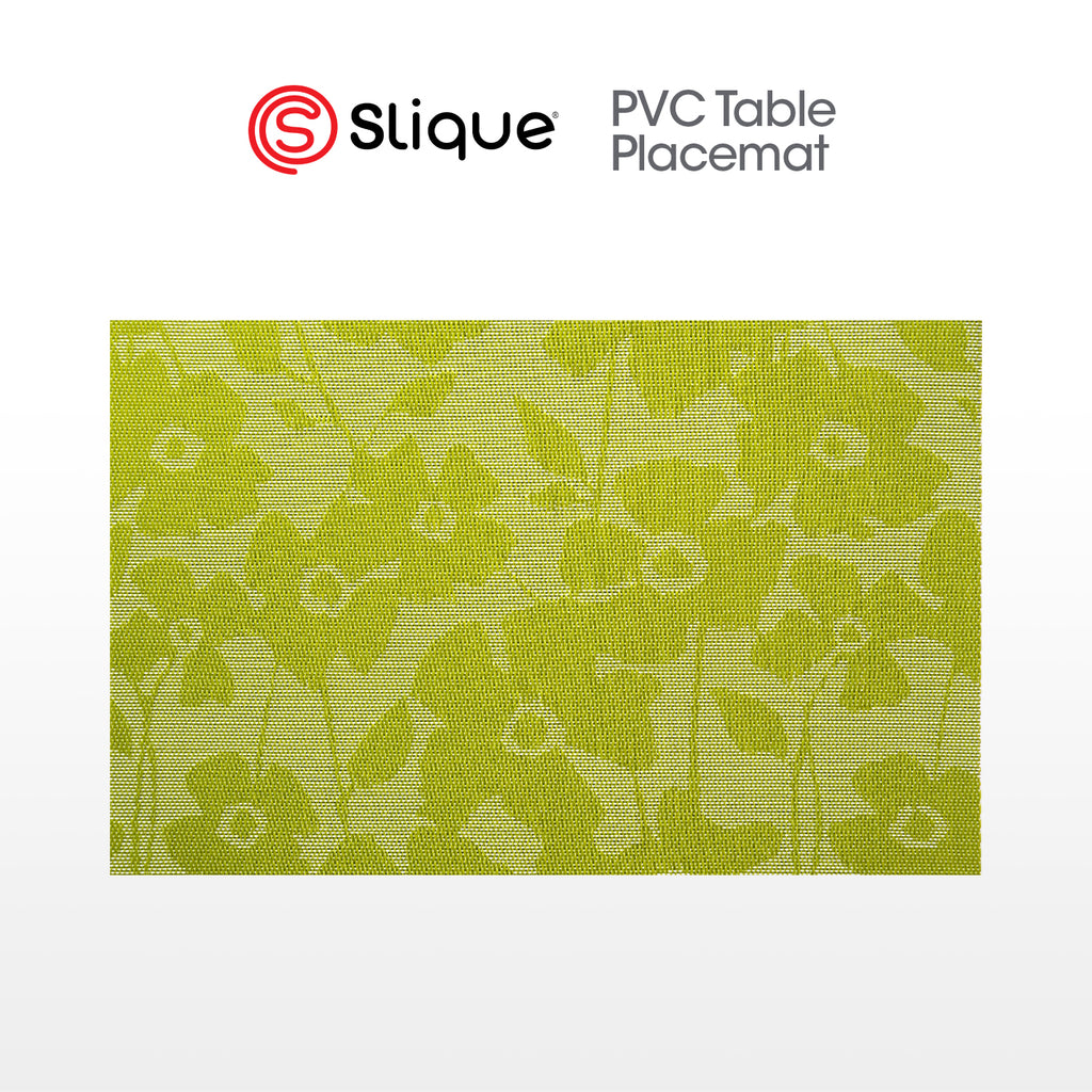 Slique Placemat PVC Woven Dining Table Mat 45x30cm