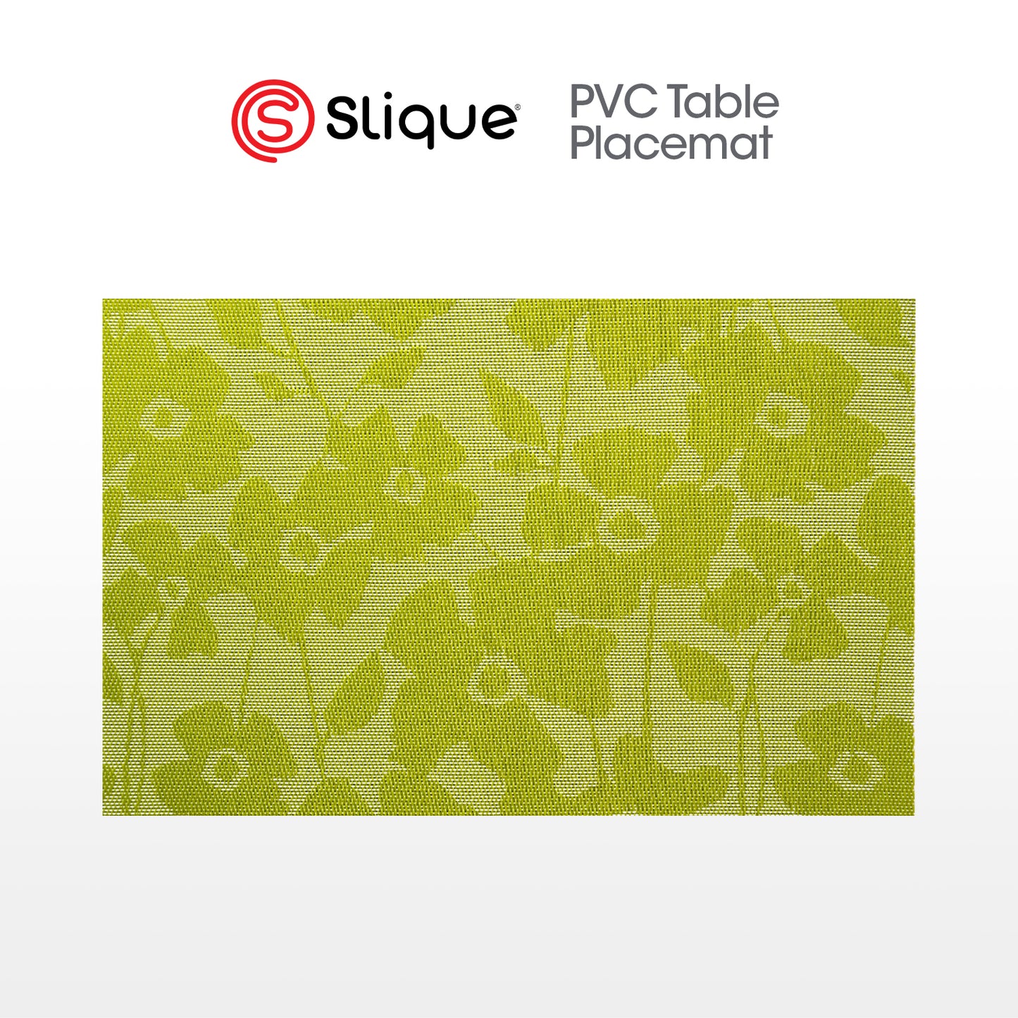 Slique Placemat PVC Woven Dining Table Mat 45x30cm