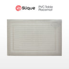 Slique Placemat PVC Woven Dining Table Mat 45x30cm (Collection 2)