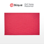 Slique Placemat PVC Woven Dining Table Mat 45x30cm (Collection 2)